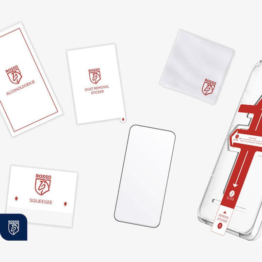 Rosso Tempered Glass Black (iPhone 16 Pro Max)