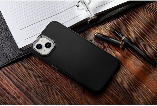 FRAME Back Cover Σιλικόνης / Πλαστικό Μαύρο (Redmi Note 12S)