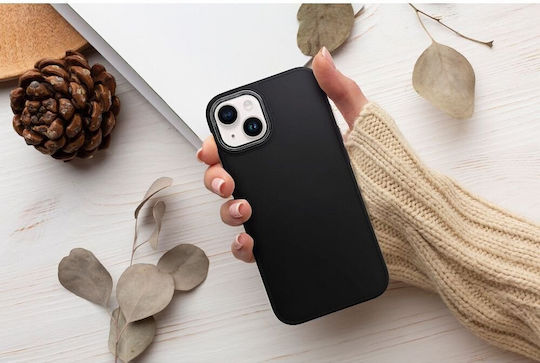 FRAME Back Cover Σιλικόνης / Πλαστικό Μαύρο (Redmi Note 12S)