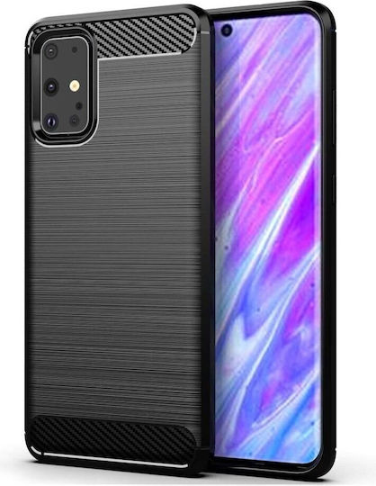 Forcell Rugged Armor Back Cover Σιλικόνης Μαύρο (Galaxy S20)