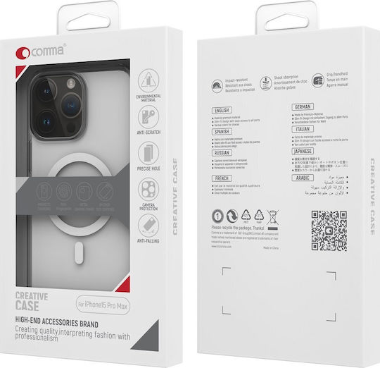Gocomma Elemental Mag For Back Cover Μαγνητικό Διάφανο (iPhone 15 Plus)
