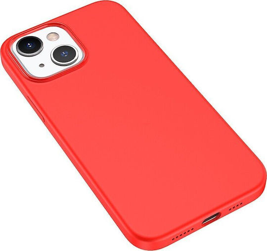 Hoco Pure Series Protective Back Cover Plastic Red (iPhone 14)