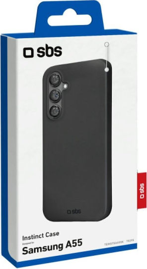 SBS Instict Back Cover Black (Samsung A55 5G)