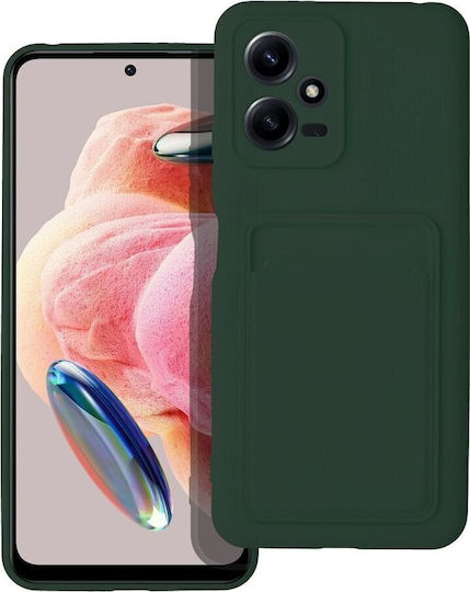Forcell Card Задна корица Силикон Зелен (Redmi Note 12 5G)