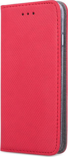 Smart Magnet Book Δερματίνης / Πλαστικό Κόκκινο (Redmi Note 11 Pro)