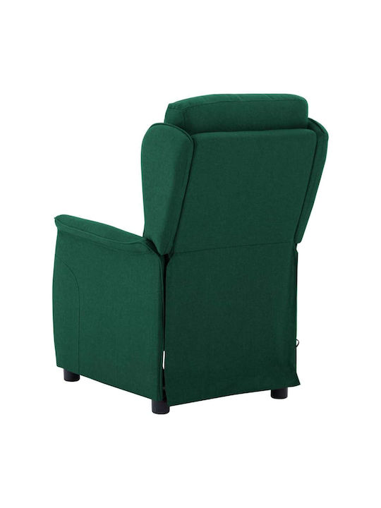 Șezlong Modern Din Țesătură Verde L93,5xL67,5xÎ101,5cm