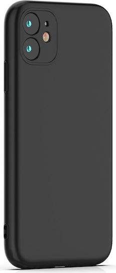 TelForceOne Back Cover Σιλικόνης / Υφασμάτινο Μαύρο (Redmi Note 13 5G)