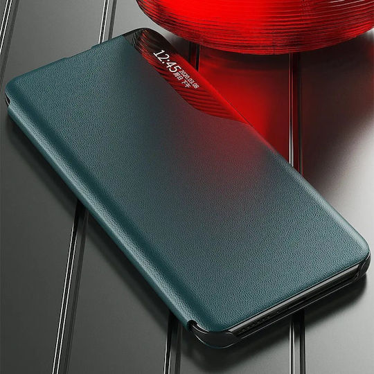 Hurtel Eco Leather View Book Δερματίνης / Πλαστικό Πορτοκαλί (Galaxy A22 4G)