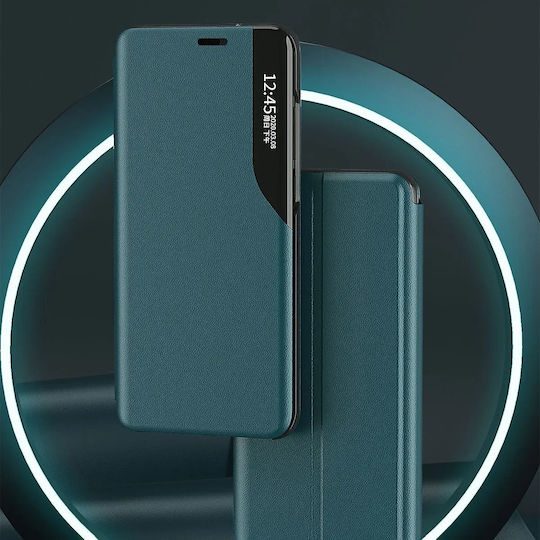 Hurtel Eco Leather View Book Δερματίνης / Πλαστικό Μαύρο (iPhone 13 mini)