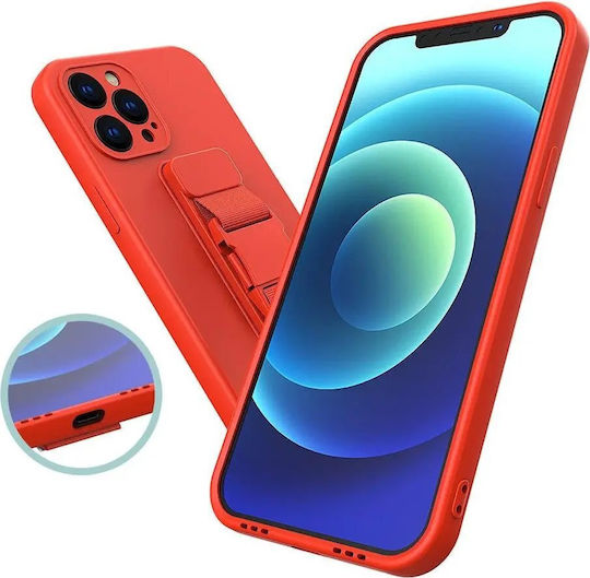 Hurtel Rope Air Bag Back Cover Silicone 1mm Black (Galaxy A12)