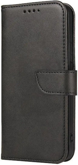 Hurtel Magnet Book Δερματίνης Μαύρο (Galaxy M53 5G)
