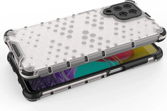 Hurtel Honeycomb Back Cover Σιλικόνης Μαύρο (Galaxy M53 5G)