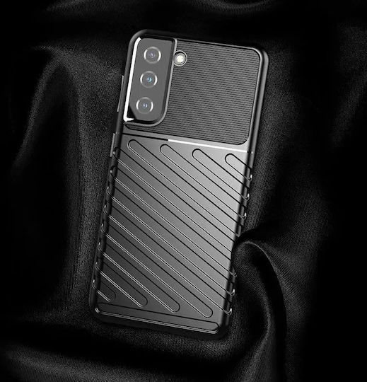Hurtel Thunder Back Cover Silicon Albastru marin (Galaxy S23+)