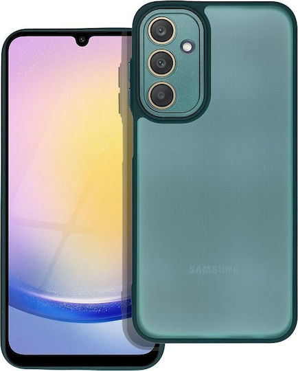 Dark Back Cover Tempered Glass / Plastic Green (Samsung A25)