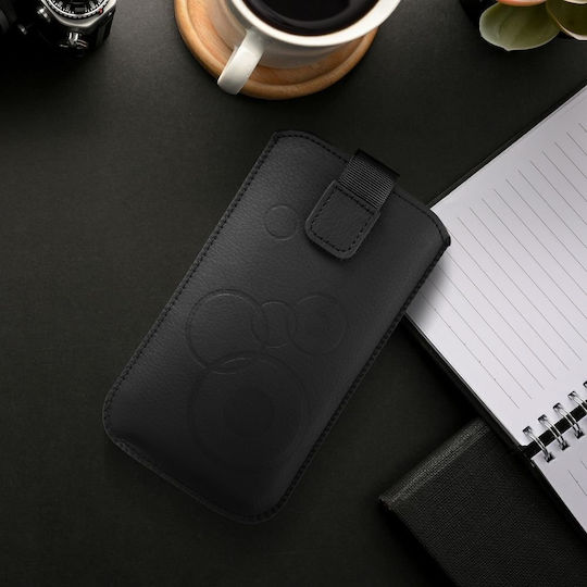 Forcell Back Cover Synthetic Leather Black (Samsung Galaxy S6/S7/A5 2016/A5 2017/J5 2017)