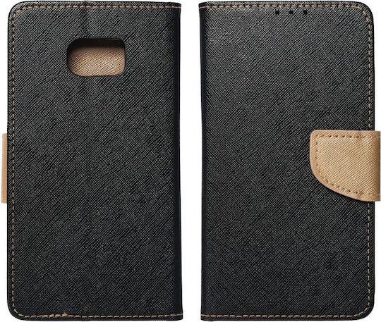 Fancy Wallet Δερμάτινο Μαύρο (Samsung S24 Plus)