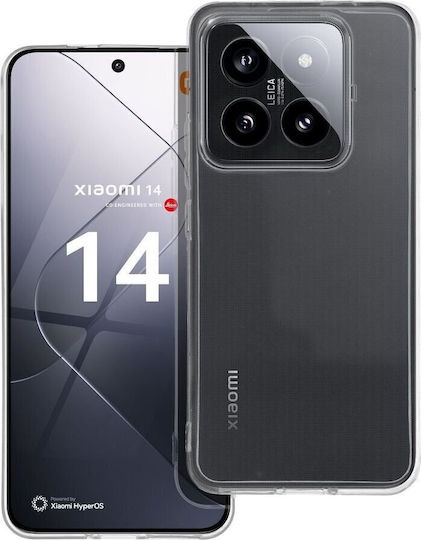 Camera Protection Umschlag Rückseite Silikon 2mm Transparent (Xiaomi 14 Pro)