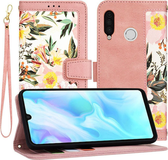 Techsuit Back Cover Σιλικόνης Ροζ (Huawei P30 Lite)