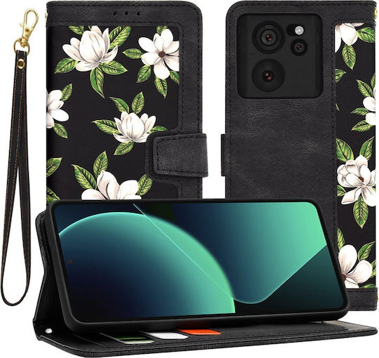 Techsuit Umschlag Rückseite Silikon Schwarz (Xiaomi 13T / 13T ProXiaomi 13T / 13T Pro)