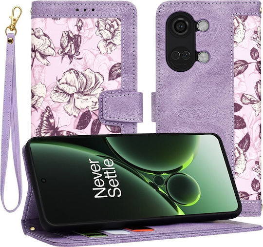 Techsuit Back Cover Σιλικόνης Μωβ (OnePlus Nord 3)