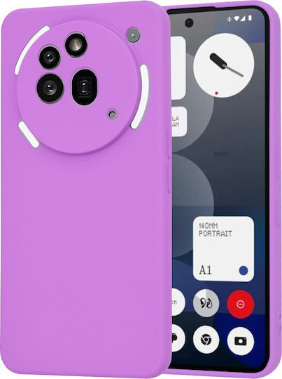 Techsuit Back Cover Σιλικόνης Μωβ (Nothing Phone (3a) Pro)