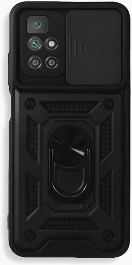 Bodycell Armor Slide Back Cover Πλαστικό Μαύρο (Redmi 10 / 10 2022)