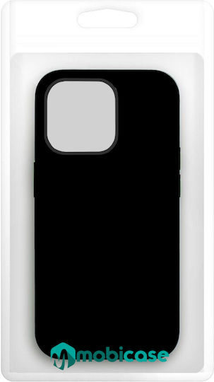 Matt Umschlag Rückseite Silikon 1.2mm Schwarz (Galaxy A21s)