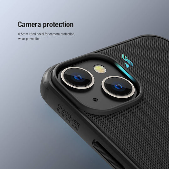 Nillkin Super Frosted Shield Pro Umschlag Rückseite Silikon Blau (iPhone 14)