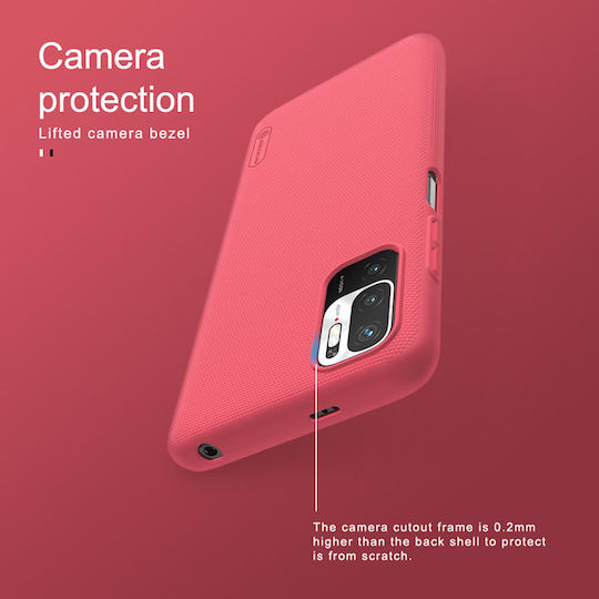 Nillkin Super Frosted Shield Back Cover Πλαστικό Μπλε (Poco M4 Pro 5G)