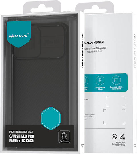 Nillkin Camshield Pro Back Cover Plastic Black (iPhone 15 Pro Max)