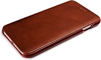 iCarer Vintage Curved Edge Book Δερμάτινο / Δερματίνης Κόκκινο (iPhone 6/6s)