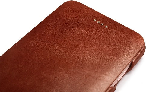 iCarer Vintage Curved Edge Book Δερμάτινο / Δερματίνης Κόκκινο (iPhone 6/6s)