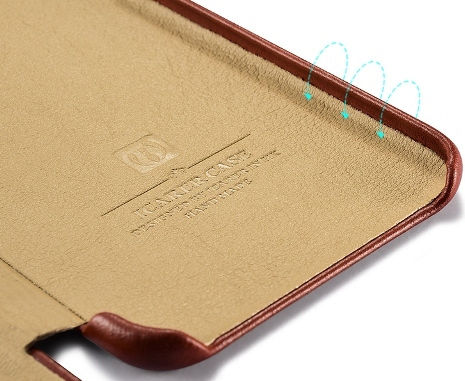 iCarer Vintage Curved Edge Book Δερμάτινο / Δερματίνης Μαύρο (iPhone SE 2022/2020)