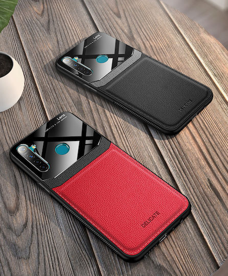 Bodycell Plexiglass Umschlag Rückseite Kunststoff Rot (Redmi Note 8T)