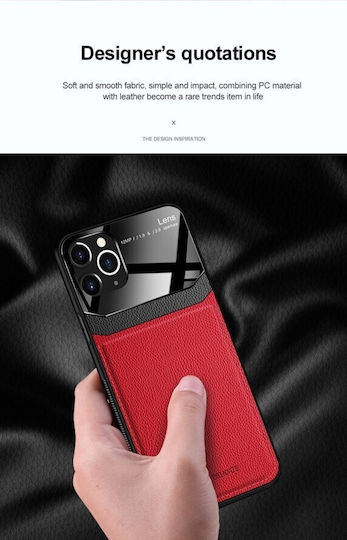 Bodycell Plexiglass Задна корица Пластмаса Черен (iPhone 12 / 12 Pro)
