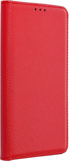 Forcell Smart Book Δερματίνης Μαγνητικό Κόκκινο (Galaxy A13 4G)