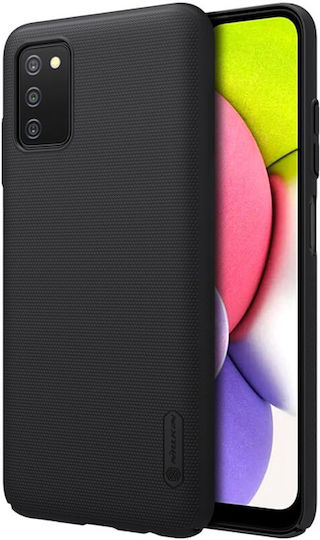 Nillkin Super Frosted Задна корица Пластмаса Черен (Galaxy A03s)