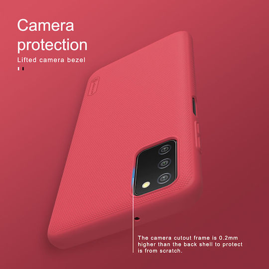 Nillkin Super Frosted Задна корица Пластмаса Черен (Galaxy A03s)