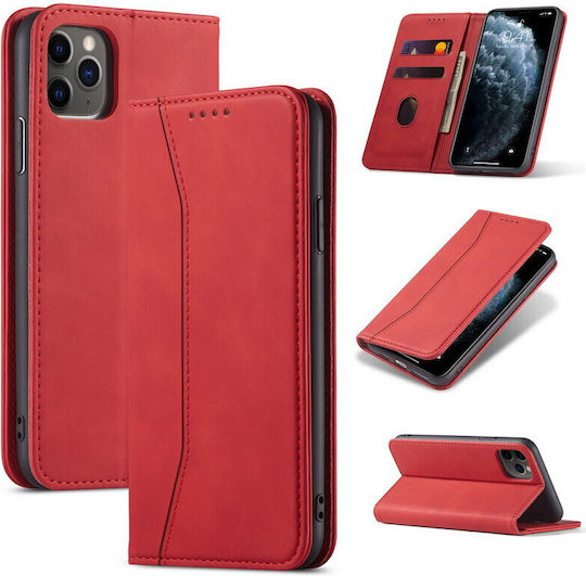 Bodycell Book Synthetic Leather Red (OnePlus Nord 3)
