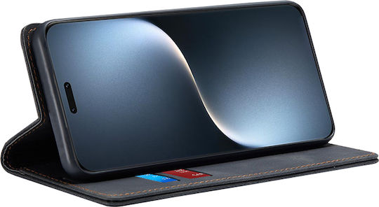 Techsuit Confy Cover Back Cover Σιλικόνης / Δερματίνης Μαύρο (Honor Magic7 Pro)