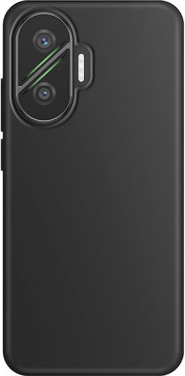 Husă Avizar Xiaomi Poco F7 Finisaj Mat Compatibilă Încărcare Wireless Qi Neagră