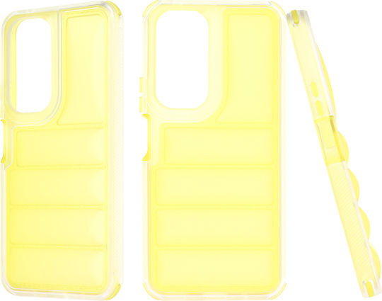 Husa Techsuit Wave Shield pentru Honor 90 Lite Galben