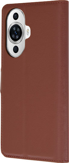 Techsuit Book Δερμάτινο Καφέ (Huawei Nova 11 / 12s)