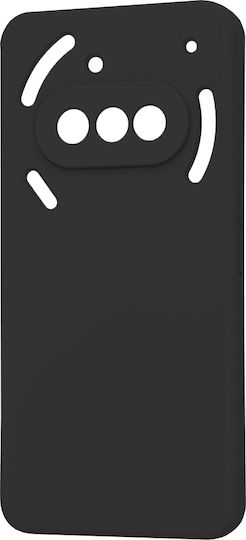Techsuit Back Cover Silicone Black (Nothing Phone (3a))