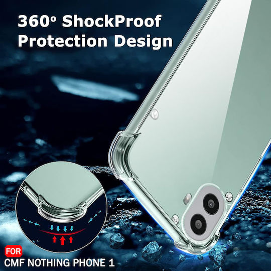 Techsuit Back Cover Σιλικόνης Διάφανο (Nothing CMF Phone 2 Pro)