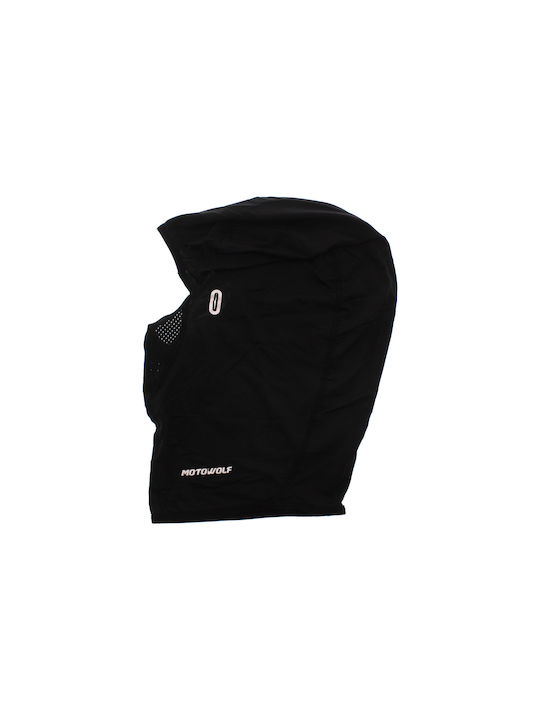 Motowolf Full Face Balaclava Motorcycle Rider Cotton Black Colour