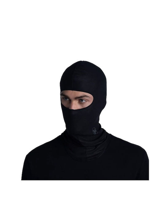 Buff Ecostrech Full Face Μπαλακλάβα Αναβάτη Μοτοσυκλέτας Μαύρο Χρώμα