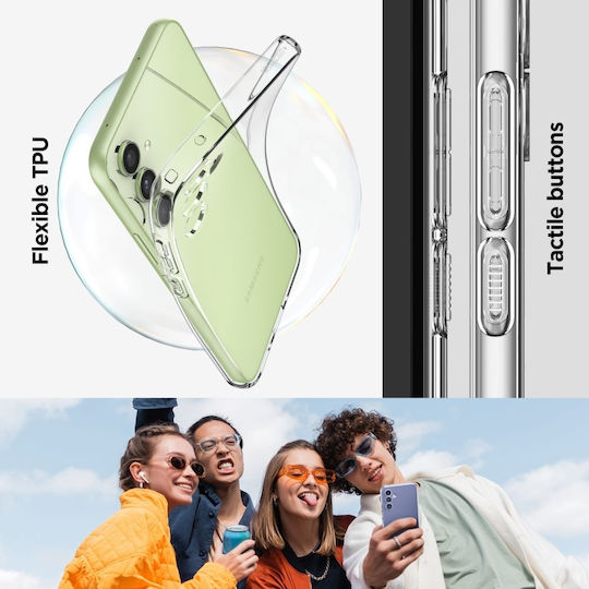 Spigen Liquid Crystal Back Cover Silicone Crystal Clear (Galaxy A54)