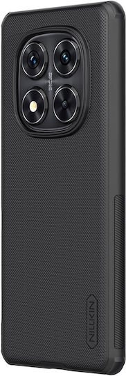 Nillkin Super Frosted Shield Pro Series Задна корица Пластмаса / Силикон 0.5мм Водоустойчив Черен (Redmi Note 14 Pro 5G / Poco X7)