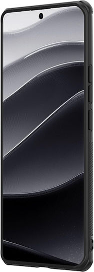 Nillkin Super Frosted Shield Pro Series Задна корица Пластмаса / Силикон 0.5мм Водоустойчив Черен (Redmi Note 14 Pro 5G / Poco X7)